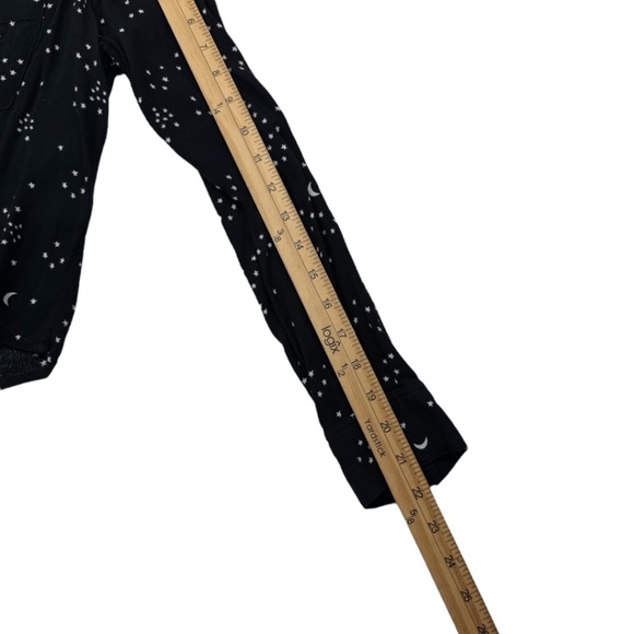 Rails Noemi Star Print Long Sleeve Black Galaxy Shirt Button Front - Picture 12 of 14